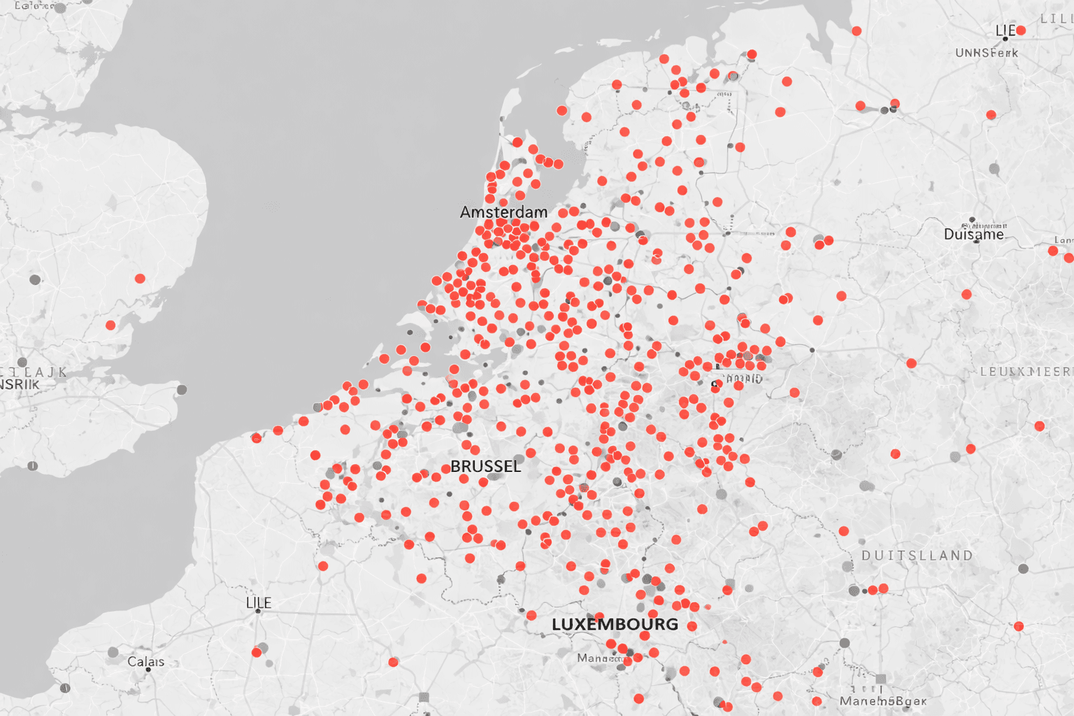 Fitness verhuizing en gym verhuizing Benelux - Nederland, België, Luxemburg